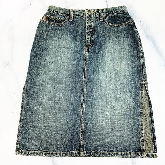 Moschino Dresses & Skirts - Moschino Jeans Light Wash Donna Denim Pencil Skirt